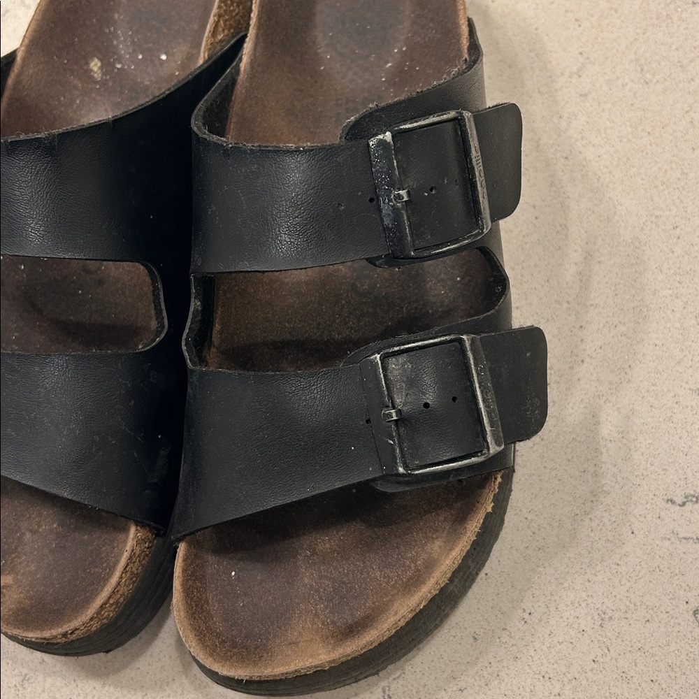 Birkenstock papillon black platform sandal 39 - Picture 2 of 4
